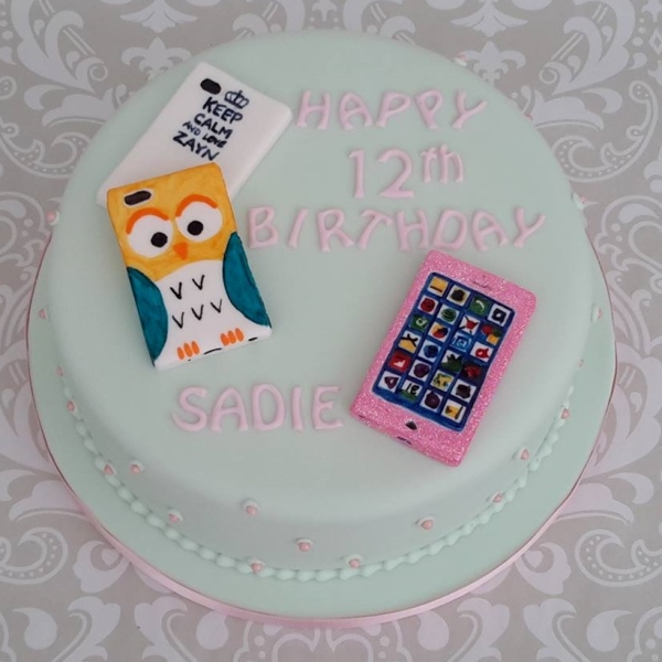 Cell Phone Birthday Cake