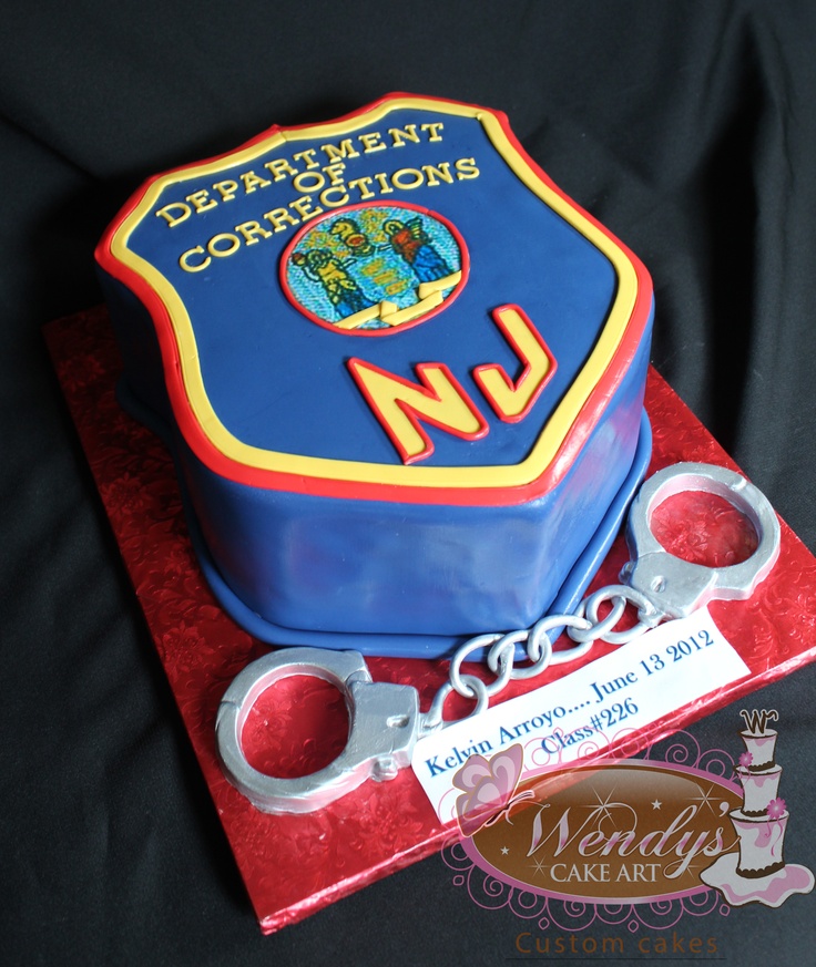Correction Officer Cake