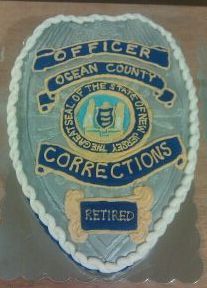 Correctional Officer Retirement Cake Ideas