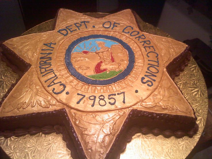 Correctional Officer Retirement Cake