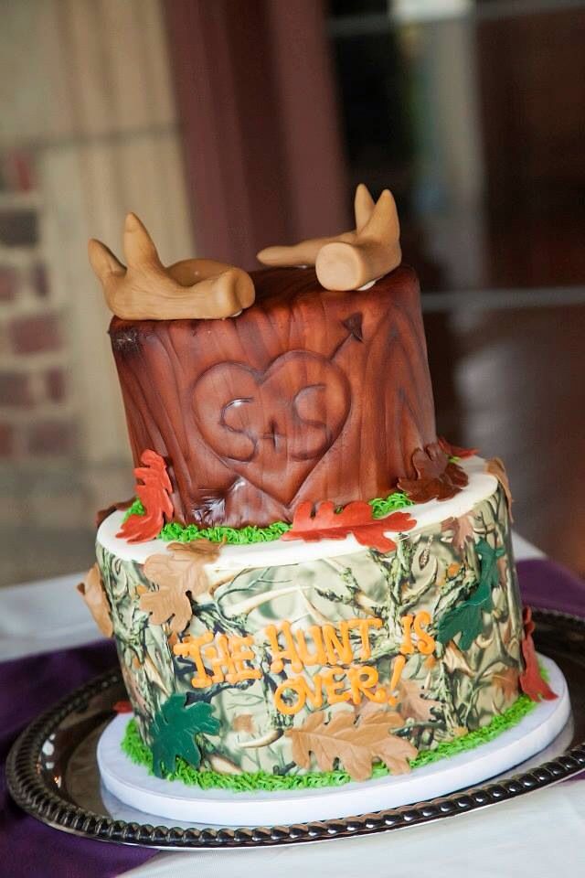 Country Wedding Grooms Cake