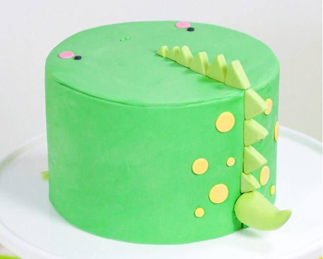 7 Photos of Scary Dinosaur Birthday Cakes For Boys