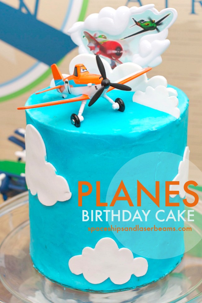 Disney Themed Birthday Cake Plane