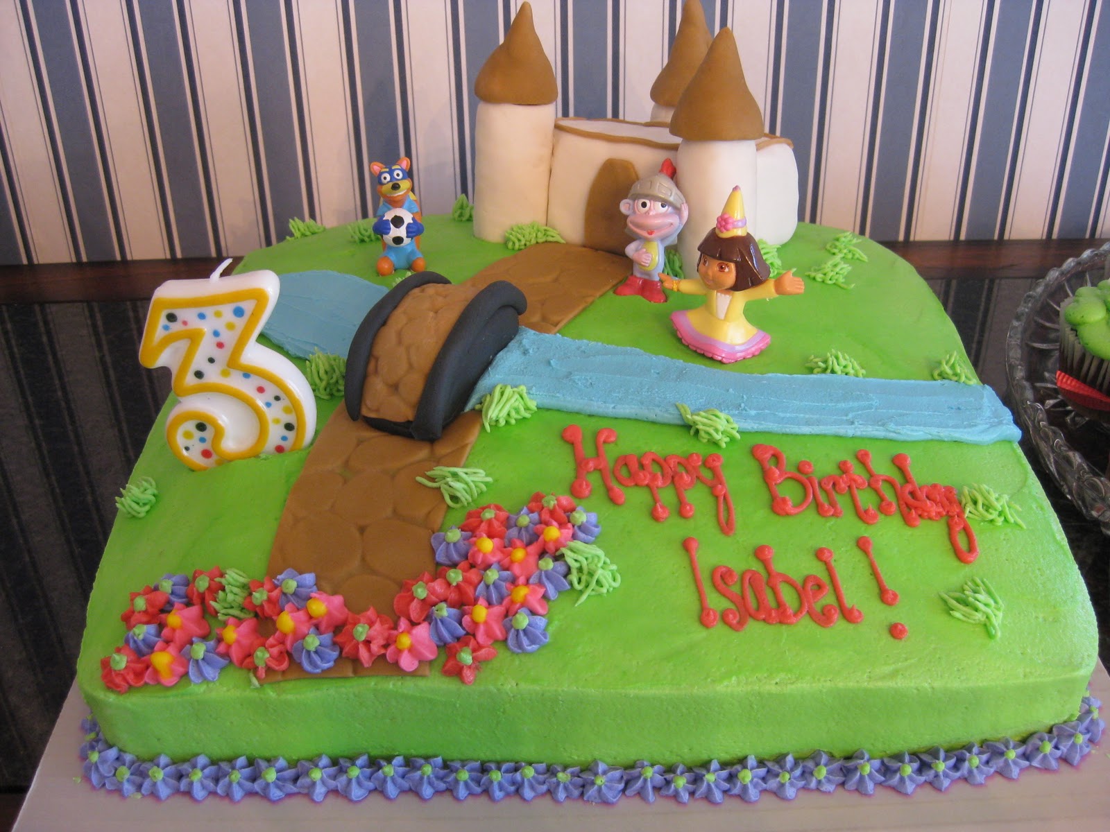 Dora Explorer Birthday Cake