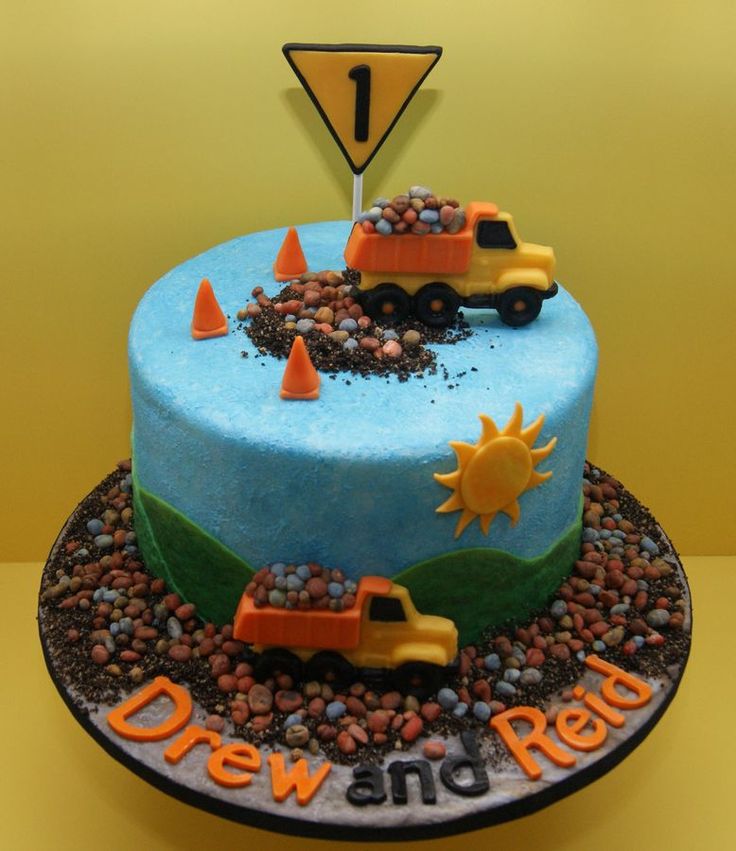 Dump Truck Cake