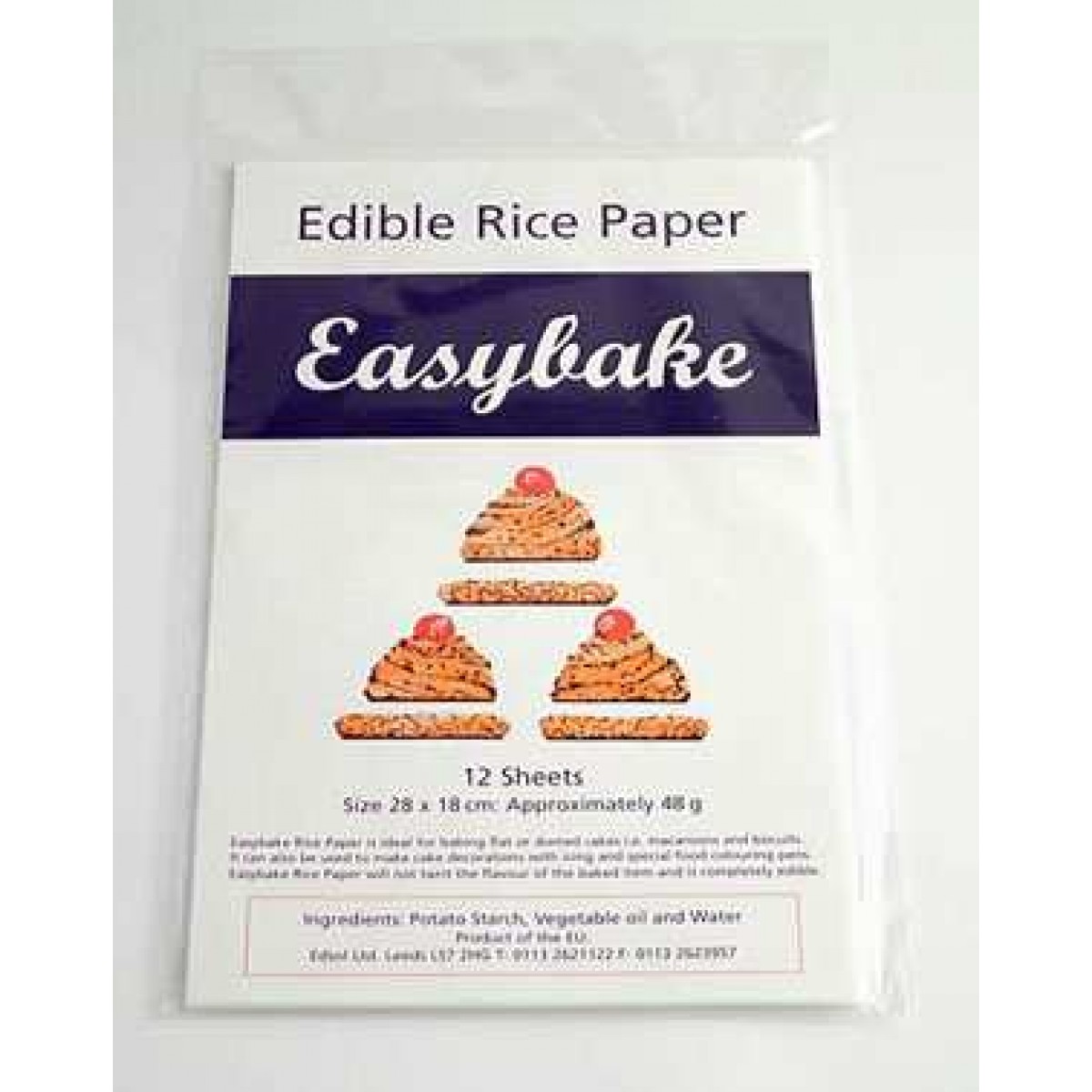 Edible Rice Paper Sheets