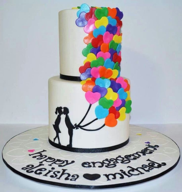 12 Photos of Cakes For Engagement Parties