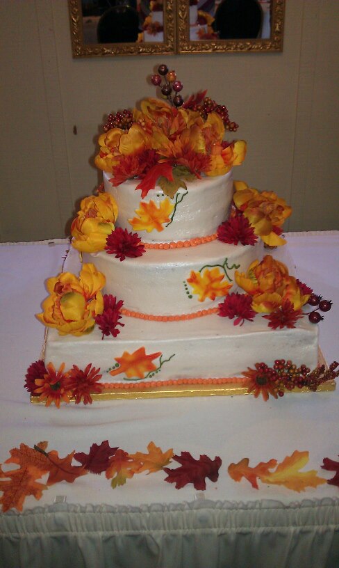 Fall Wedding Cake