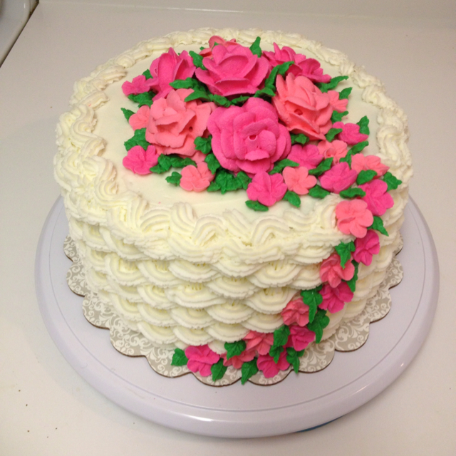 Flower Basket Cake