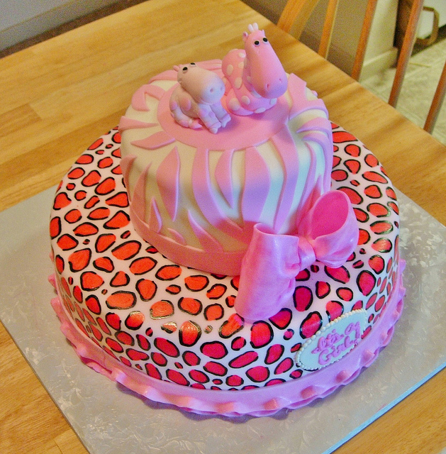 Girl Baby Shower Cake