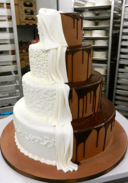 Half Wedding Cake