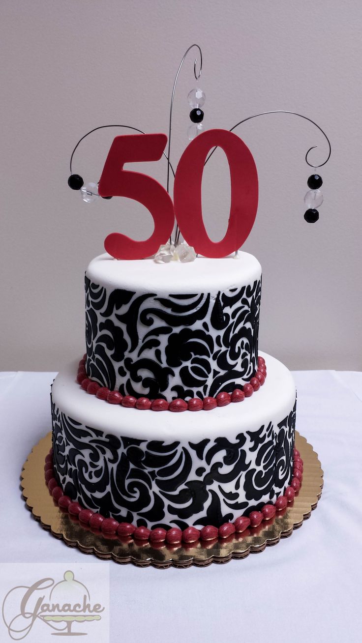 12 Photos of Happy 50th Birthday Cakes