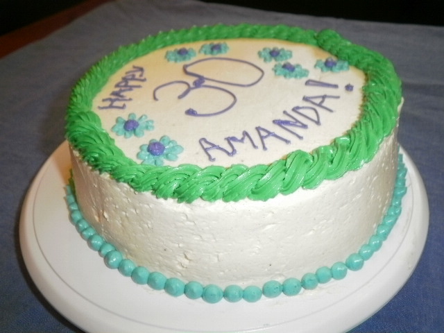 Happy Birthday Amanda Cake