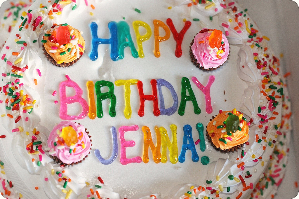 Happy Birthday Jenna