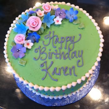 Happy Birthday Karen Cake