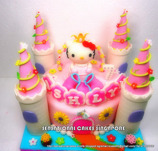 Hello Kitty Princess Birthday Cakes