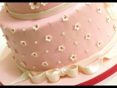 How to Make Quilt Pattern On Fondant Cake