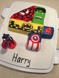 Hulk Birthday Cake Number 4