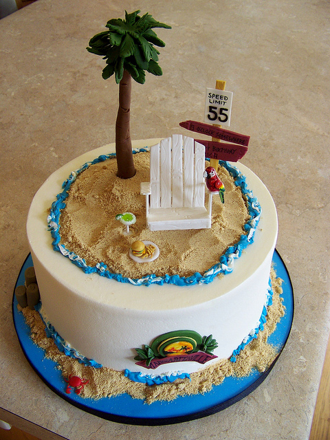 Jimmy Buffett Cake