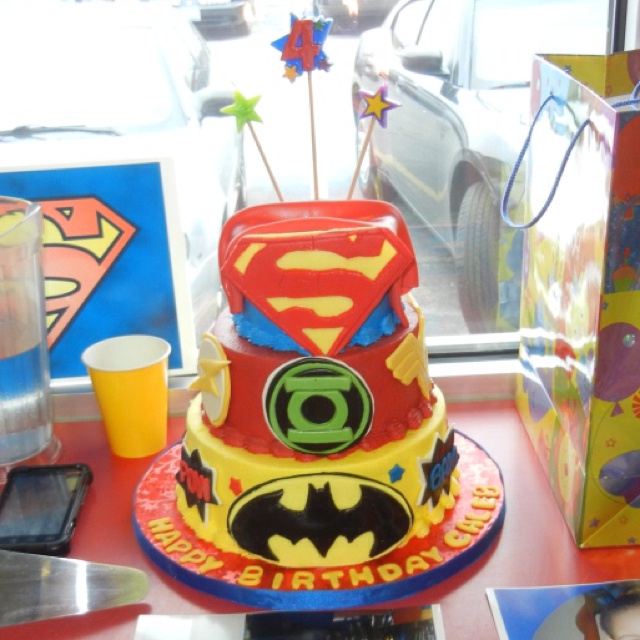 Justice League Birthday Cake Ideas