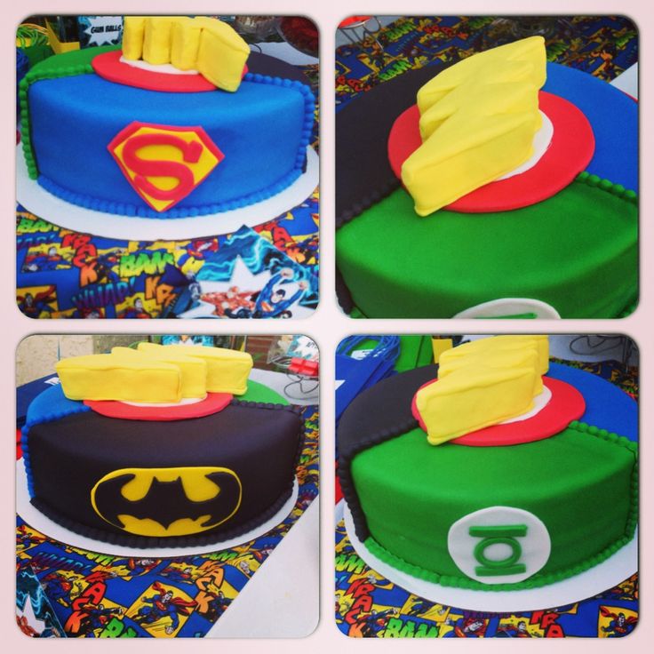 Justice League Birthday Cake Ideas