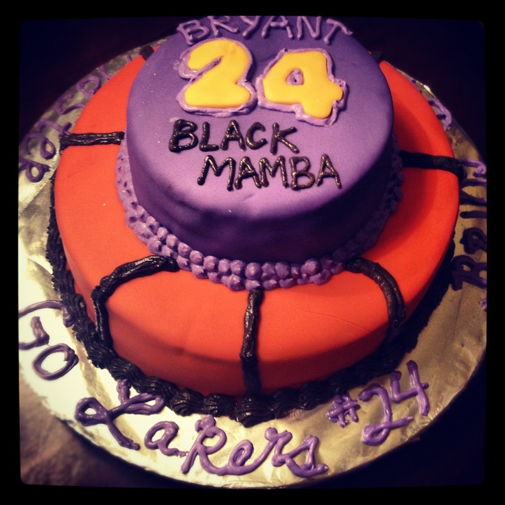 Los Angeles Lakers Birthday Cake