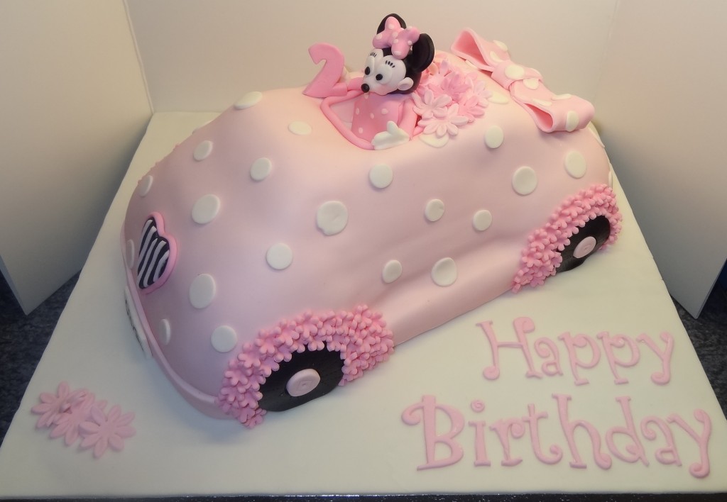 Minnie Mouse 2nd Birthday Cake