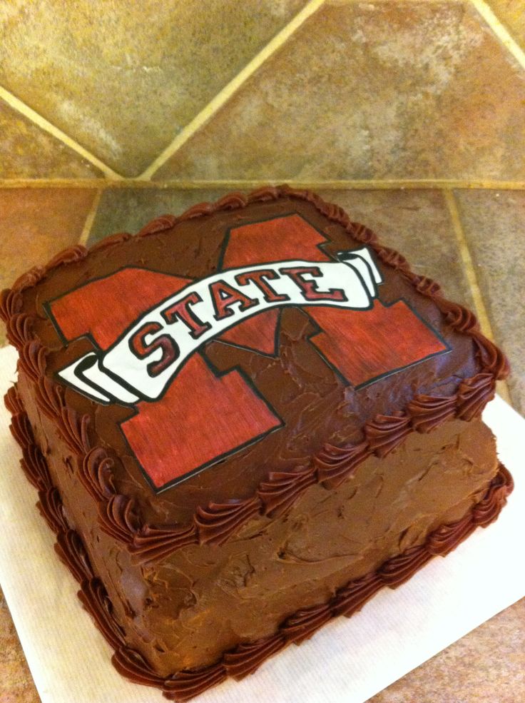 Mississippi State Grooms Cake