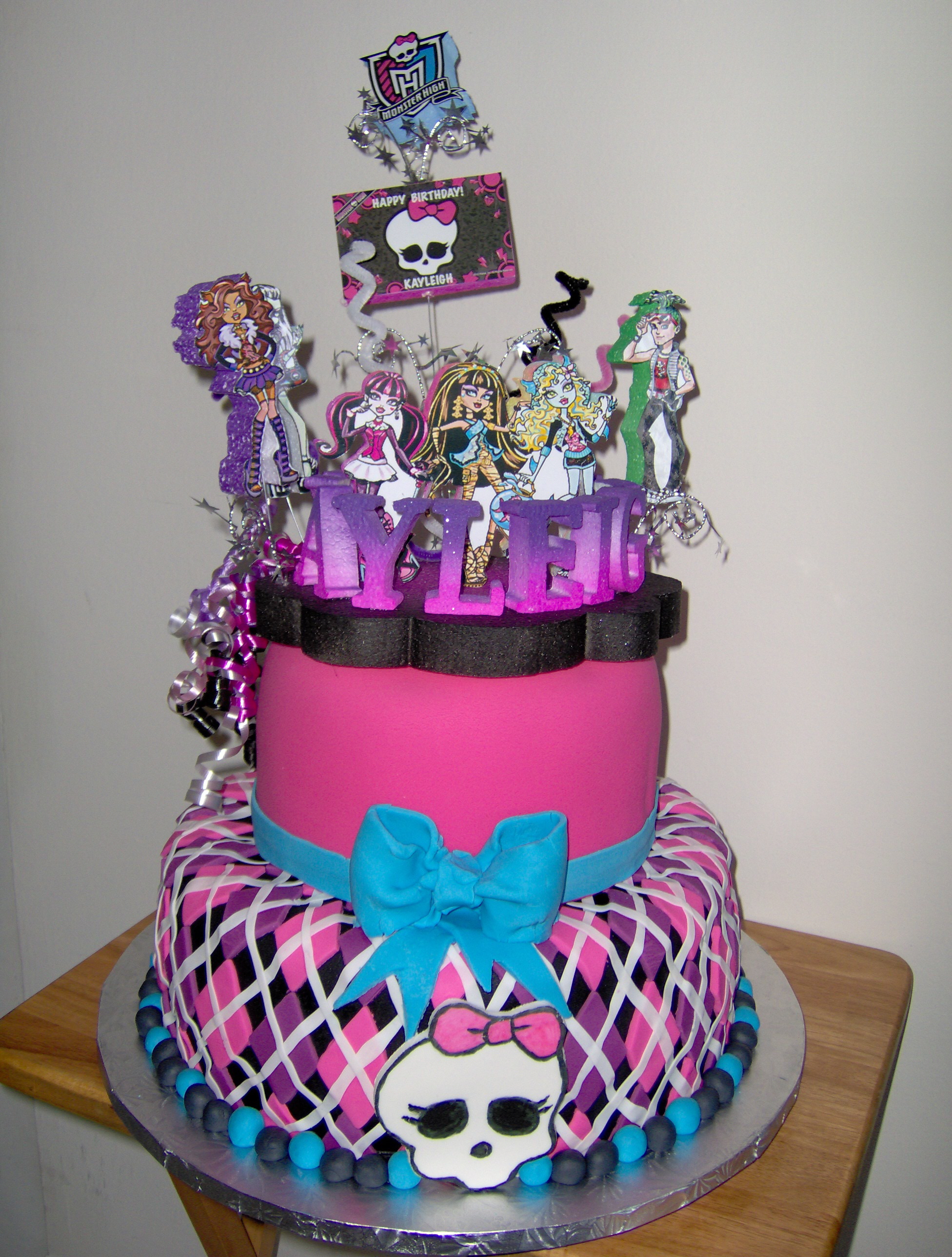 12 Photos of Monster High Party Cakes