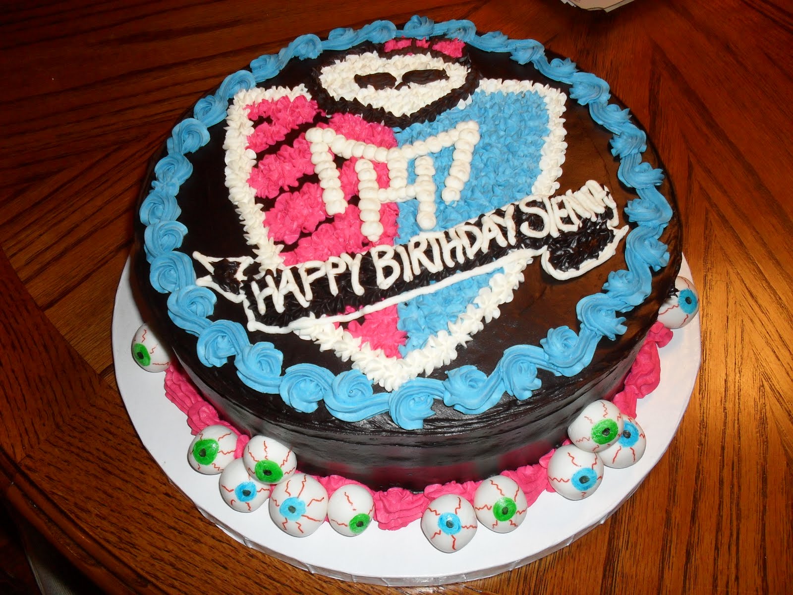 Monster High Birthday Cake