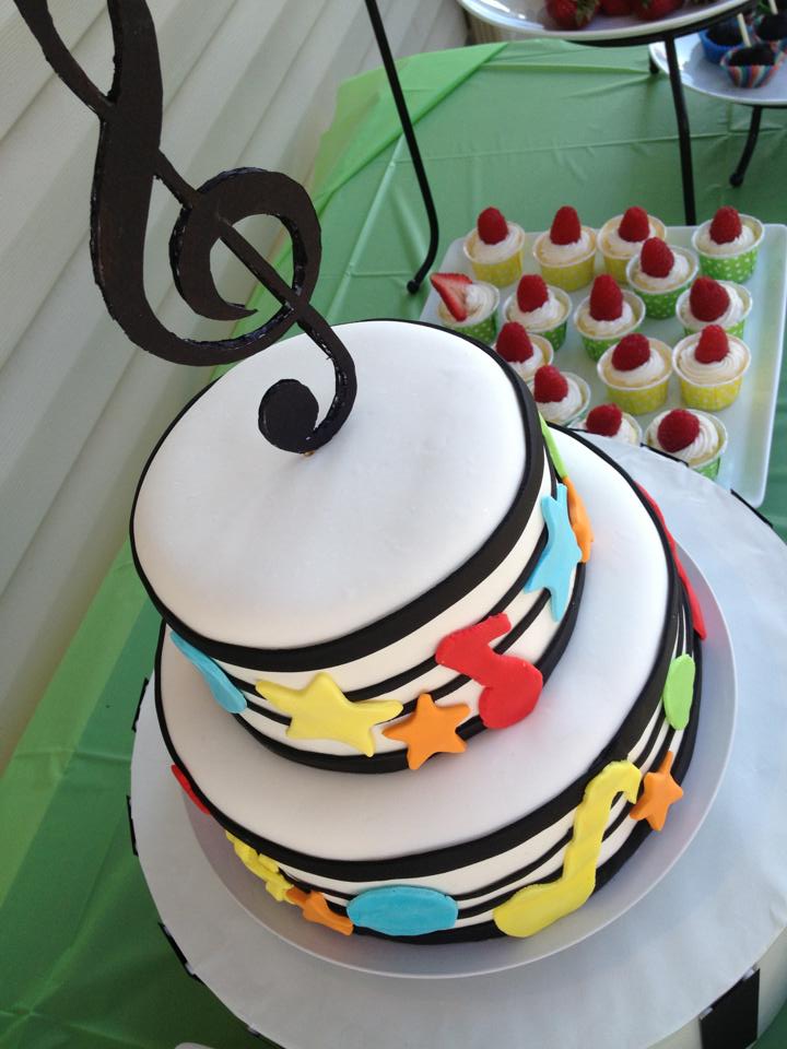 Music Themed Birthday Cake Ideas