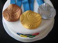 Olympic Birthday Cake