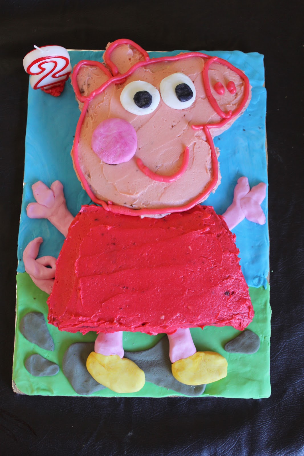 Peppa Pig Birthday Cake