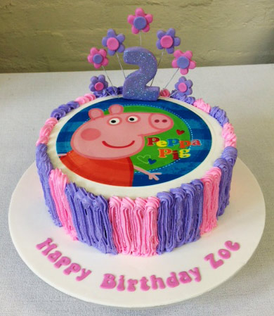 Peppa Pig Birthday Cake