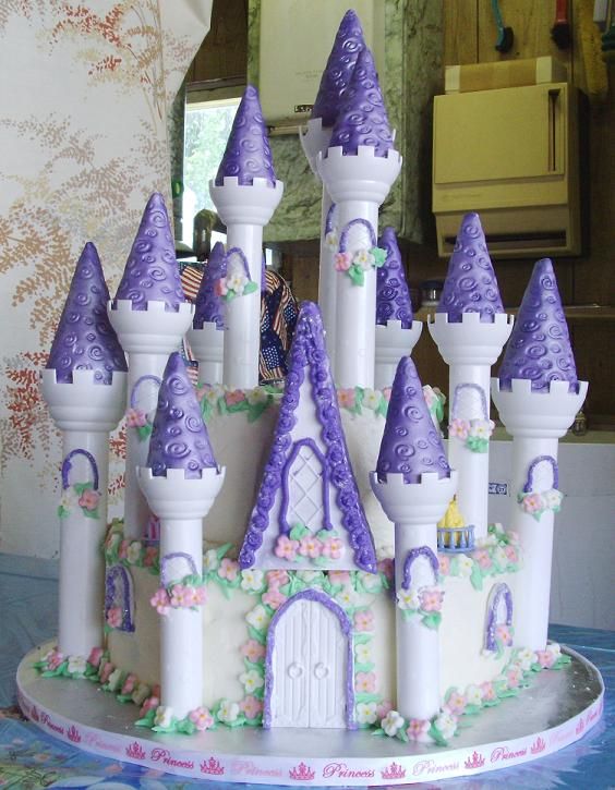 Princess Castle Birthday Cake