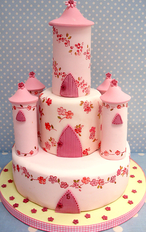 Princess Castle Cake