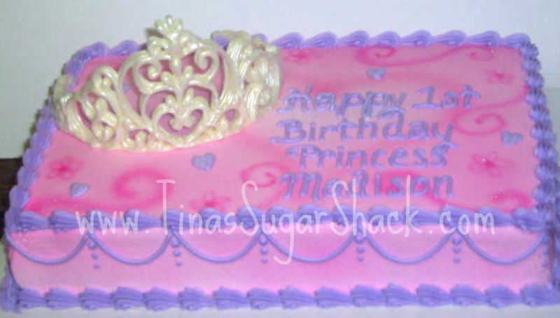 Princess Sheet Cake