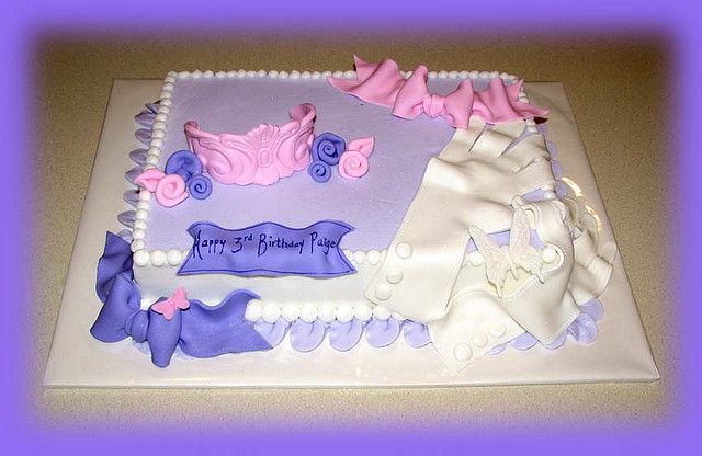 Princess Sheet Cake