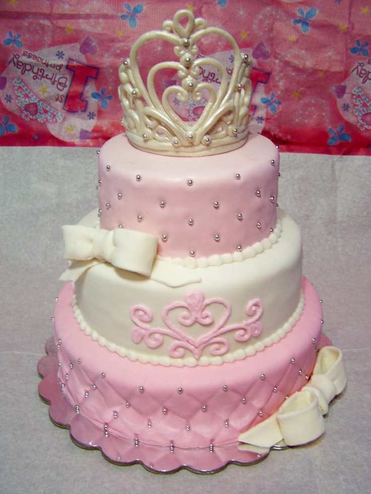 Princess Theme Birthday Cake