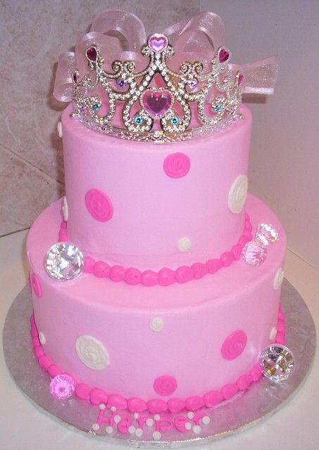 Princess Tiara Birthday Cake