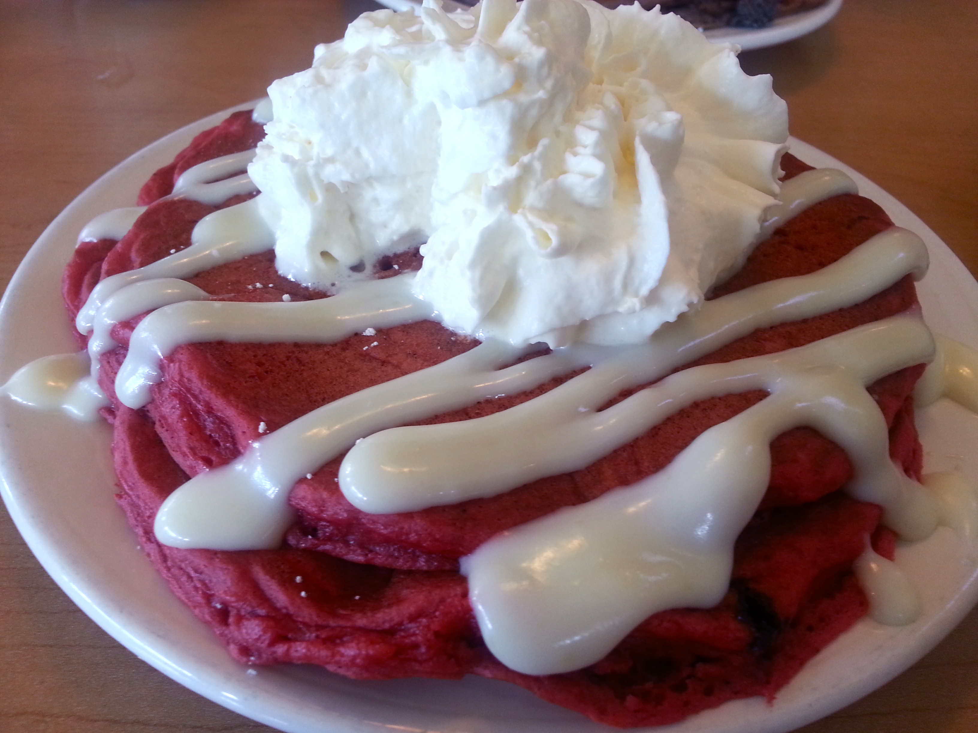 8 Photos of Raspberry Red Velvet Pancakes Ihop