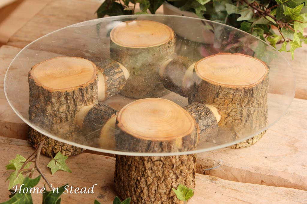 Rustic Wedding Cake Stand