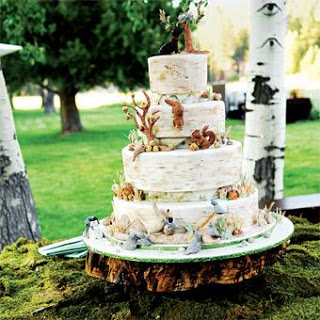 Rustic Wedding Cake Stand