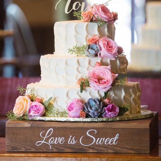 Rustic Wedding Cake Stand