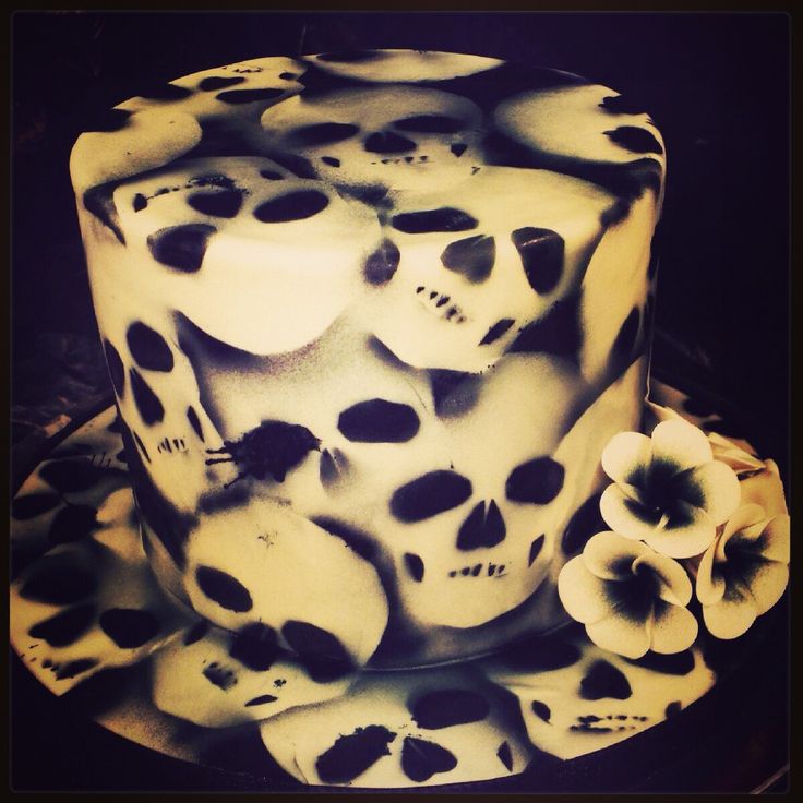 Skull Birthday Cake Ideas