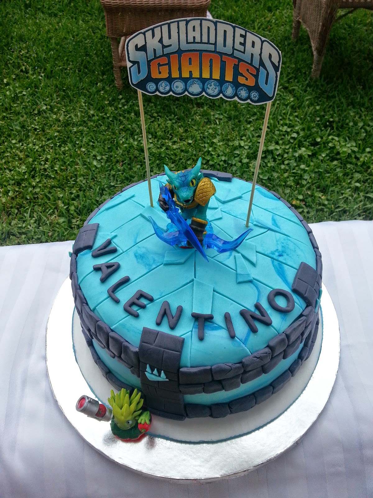 Skylander Birthday Cake