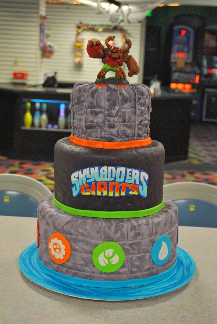 Skylanders Giants Birthday Cake