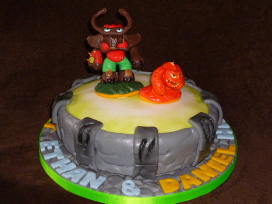 Skylanders Giants Birthday Cake