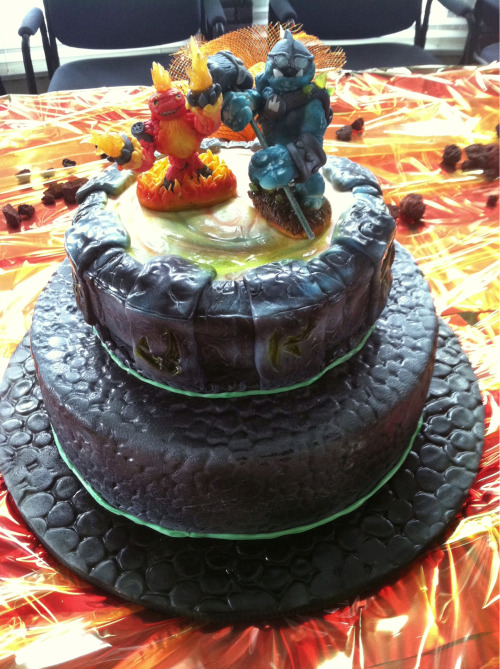 Skylanders Giants Birthday Cake