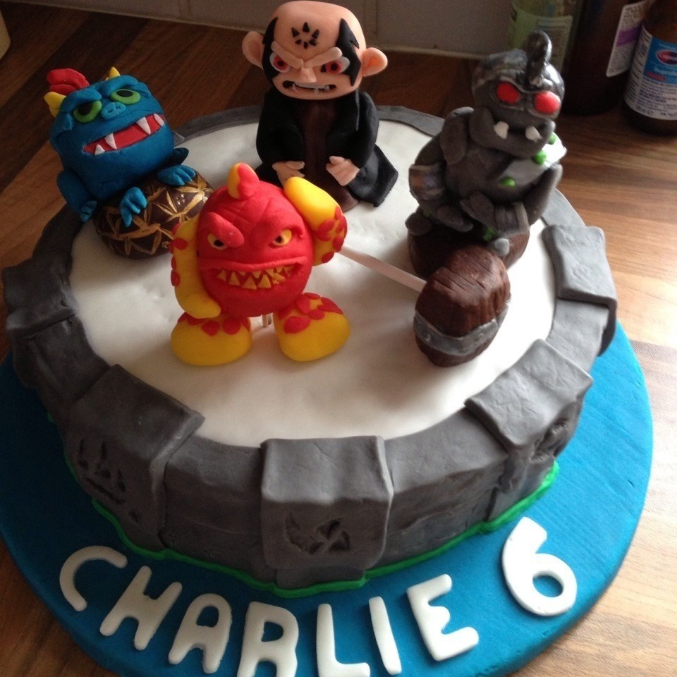 Skylanders Giants Birthday Cake